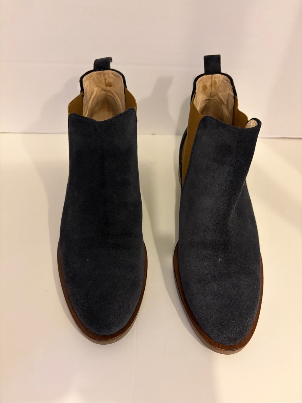 Hobbs London Men's Blue Suede